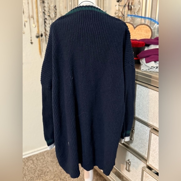 Bloomchic‎ blue button down cardigan - Picture 5 of 5